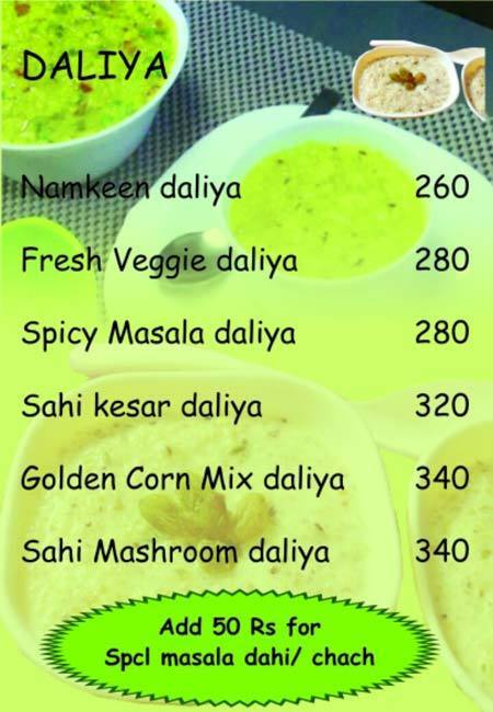 Menu at Red Chilli Express, Gurugram