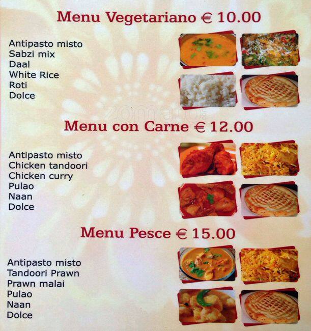 Menu di Kashmir 
