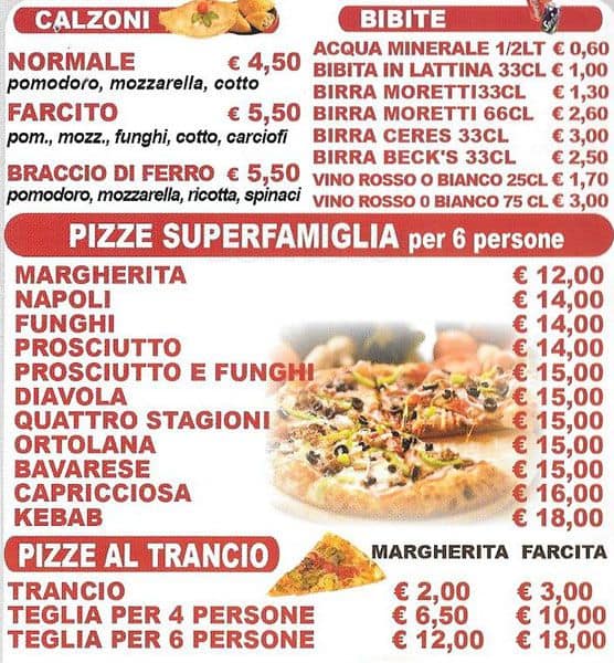 Menu di Pronto Kebab 2 Pizza 