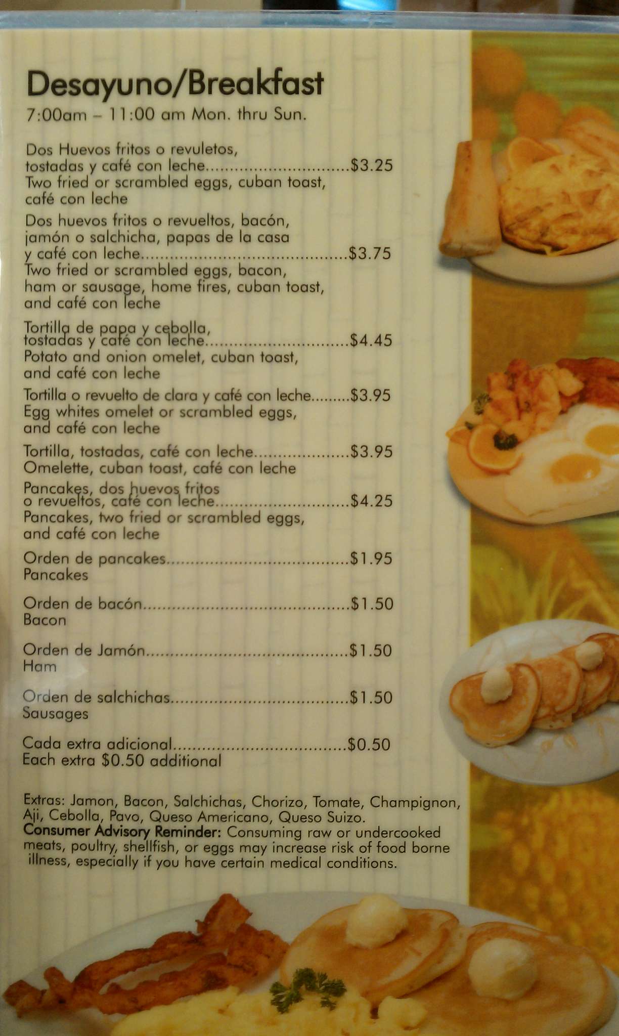 Tropic Grill Menu, Menu for Tropic Grill, Doral/Miami Springs, Miami