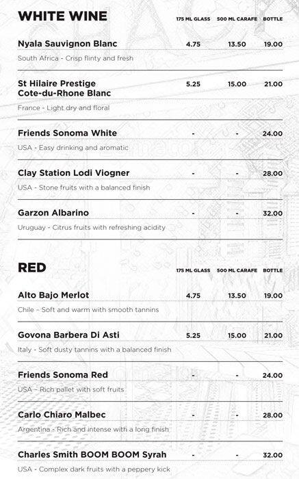 Chicago Rib Shack menu