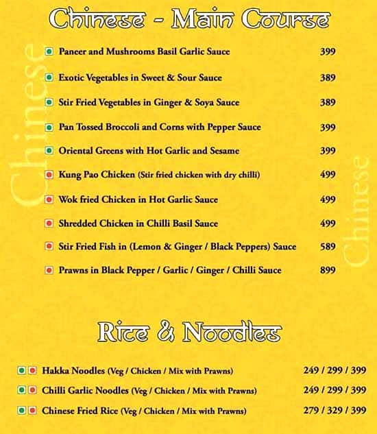Sasuraal menu