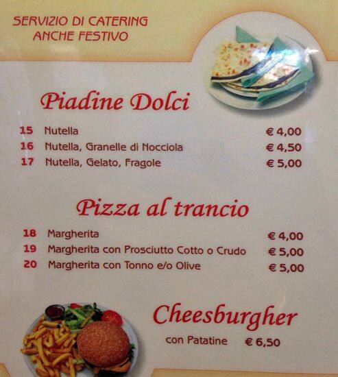 Menu di Lino's Coffee 