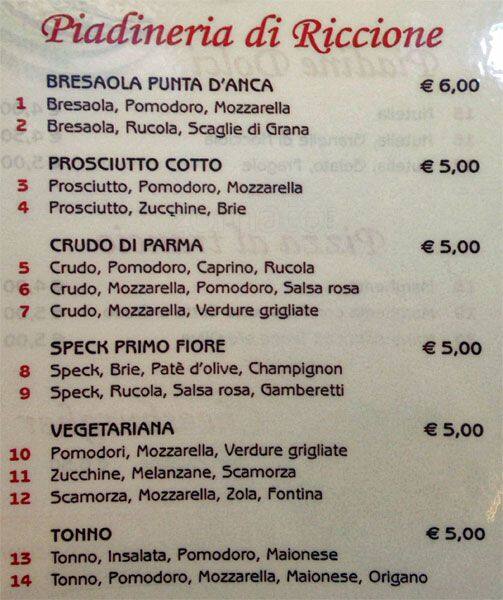 Menu di Lino's Coffee 