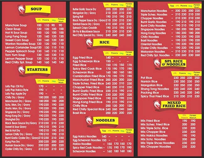 Red Dragon Restaurant Menu Menu Untuk Red Dragon Restaurant Mira Road Mumbai Red Dragon Restaurant Menu Menu Untuk Red Dragon Restaurant Mira Road Mumbai