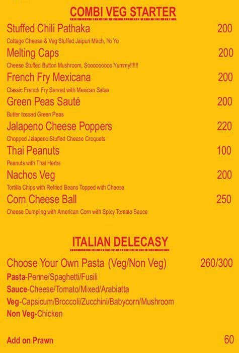 Lake Lite Restaurants - Best Bar in Sector 5, Kolkata menu