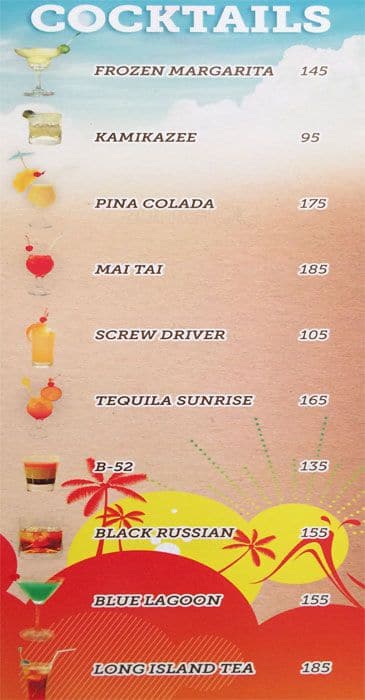 Coco Palms Restaurant Menu, Menu for Coco Palms Restaurant, Danao City ...