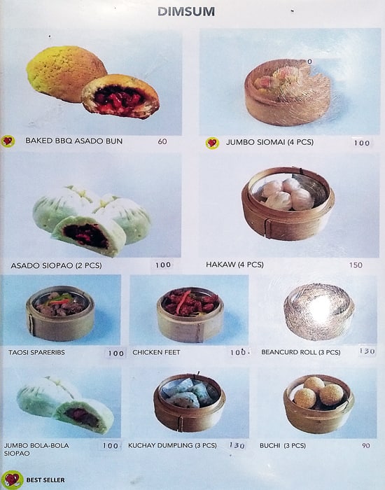 Menu at Eat Fresh Hong Kong Famous Street Food restaurant, San Juan