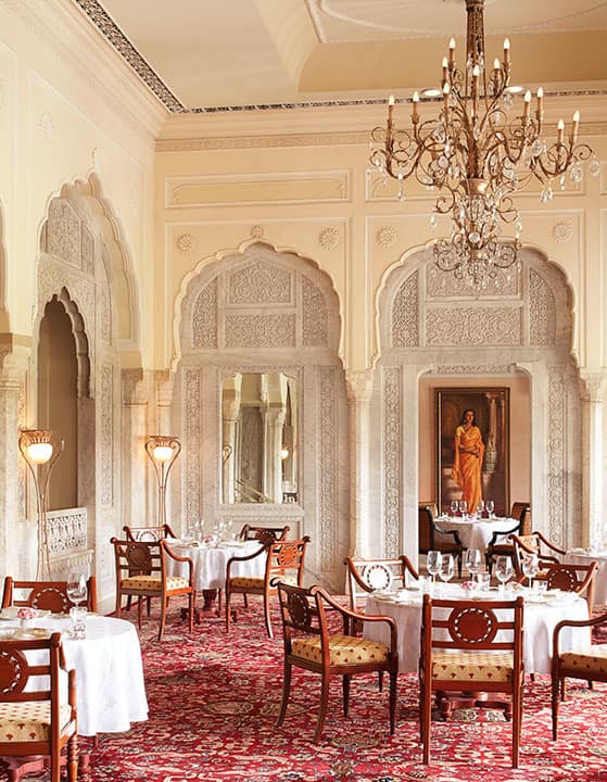biryani, butter chicken, veg biryani, chicken biryani, Mughlai food - The Rajput Room - Rambagh Palace - img5