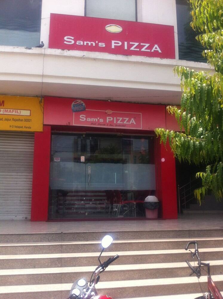 Menu of Sam's Pizza, Vaishali Nagar, Jaipur