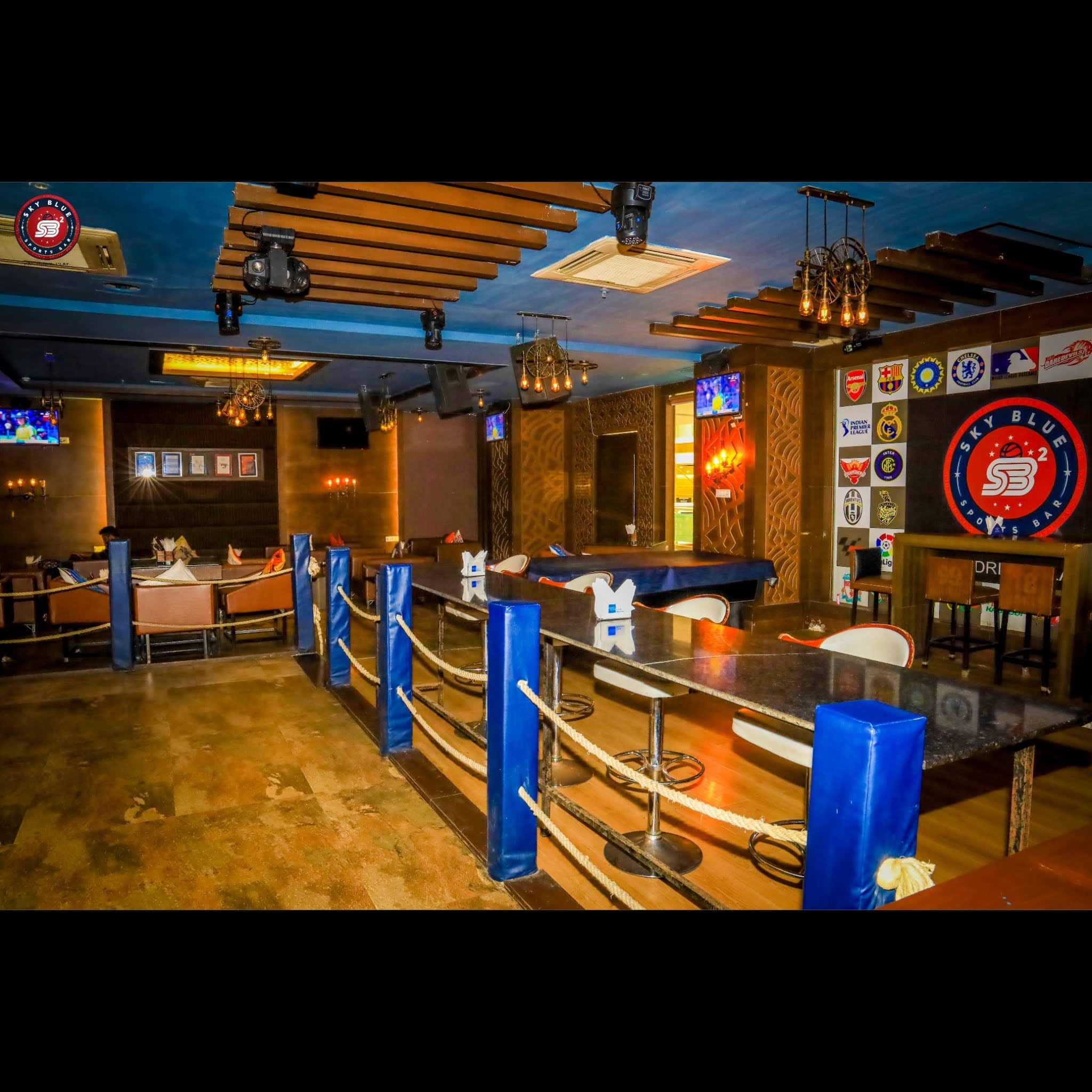 Menu of Sky Blue Sports Bar, C 21 Mall, Vijay Nagar, Indore