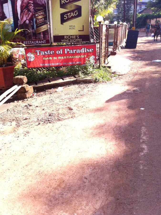 Taste Of Paradise Menu, Menu for Taste Of Paradise, Panaji, Goa Zomato