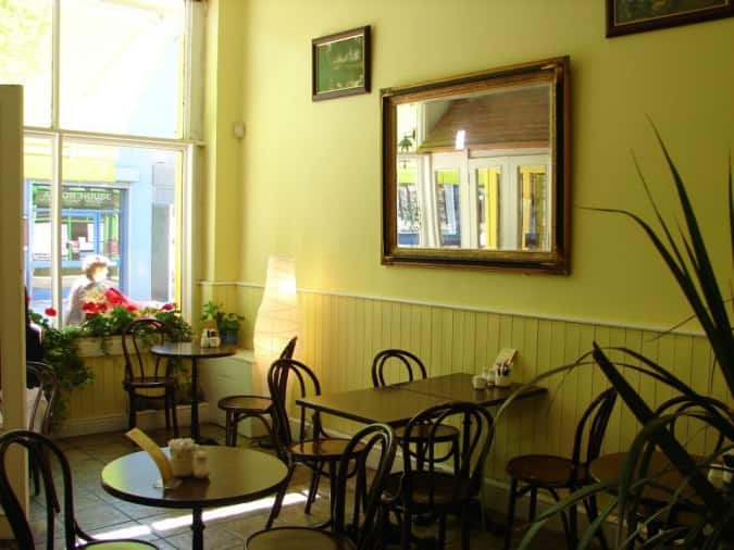 The Sunshine Cafe Menu, Menu for The Sunshine Cafe, Dun Laoghaire
