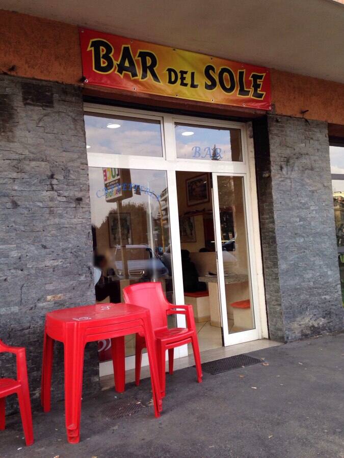 Bar del Sole a Roma Foto del Menu con Prezzi Zomato Italia