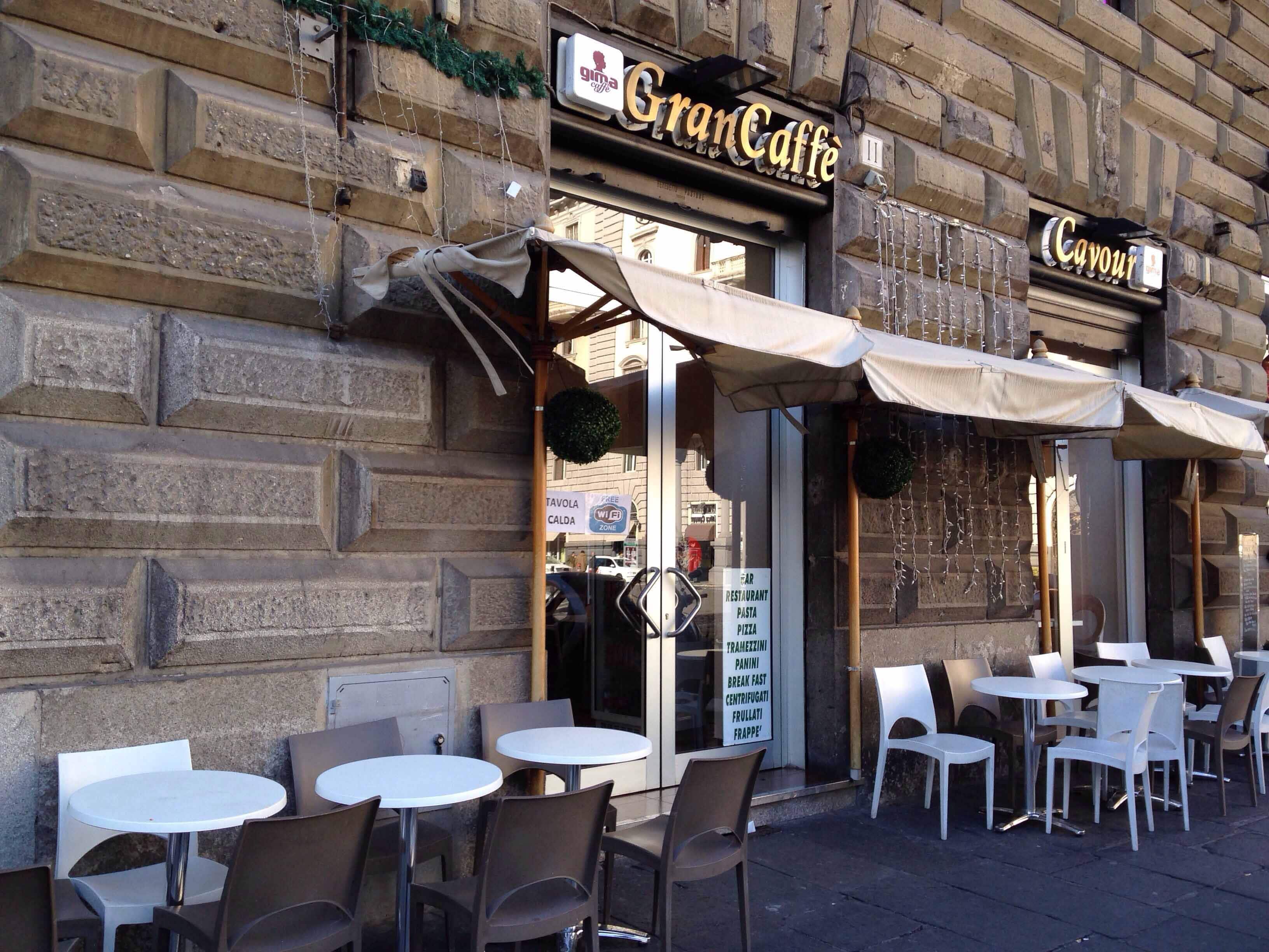 Menu of Gran Caffè Cavour, Prati, Roma