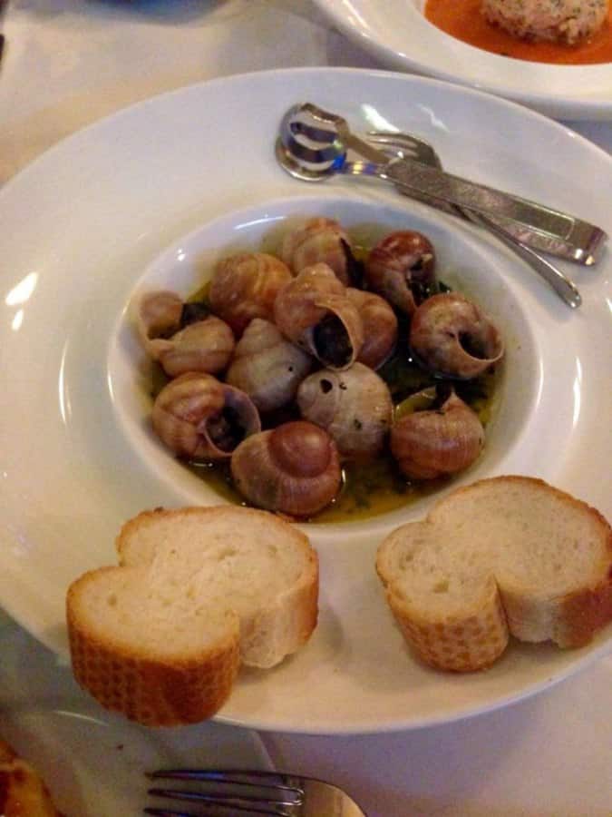 The Little Snail Menu, Menu for The Little Snail, Pyrmont, Sydney