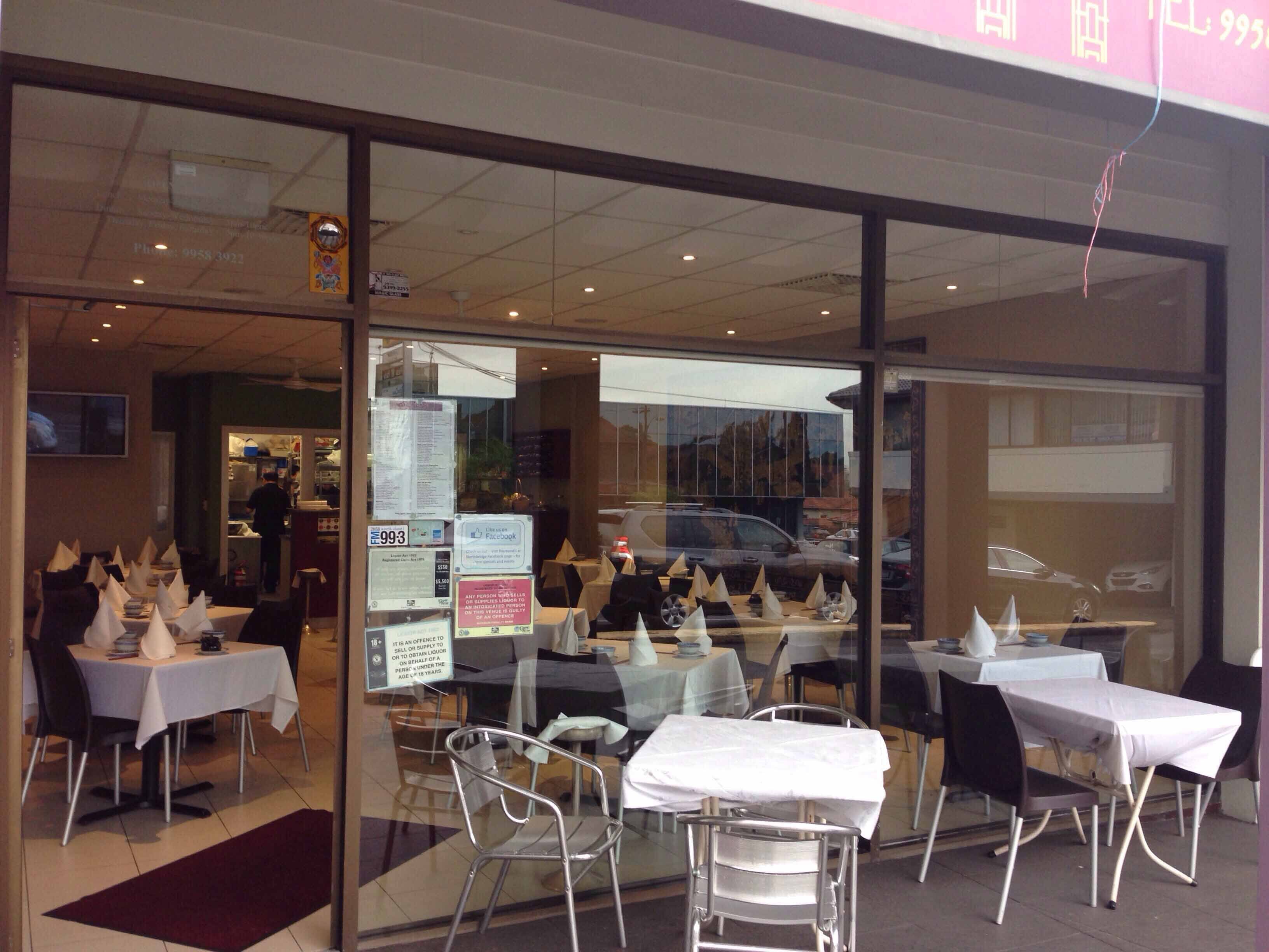 Raymonds at Northbridge Menu, Menu for Raymonds at Northbridge