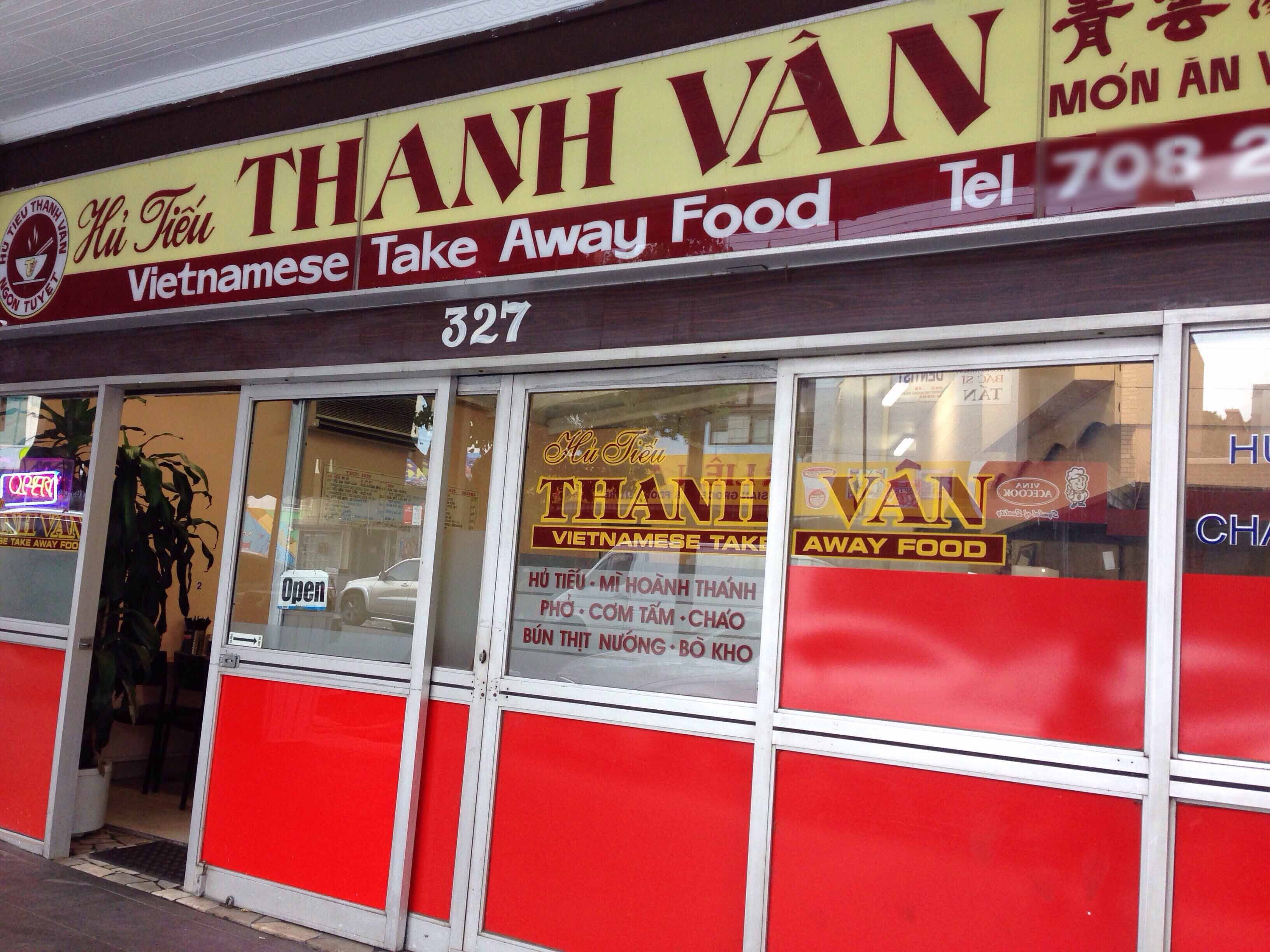 Thanh Van Menu Menu For Thanh Van Bankstown Sydney