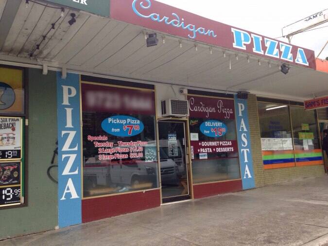 Cardigan Pizza Reviews, User Reviews for Cardigan Pizza, Mooroolbark