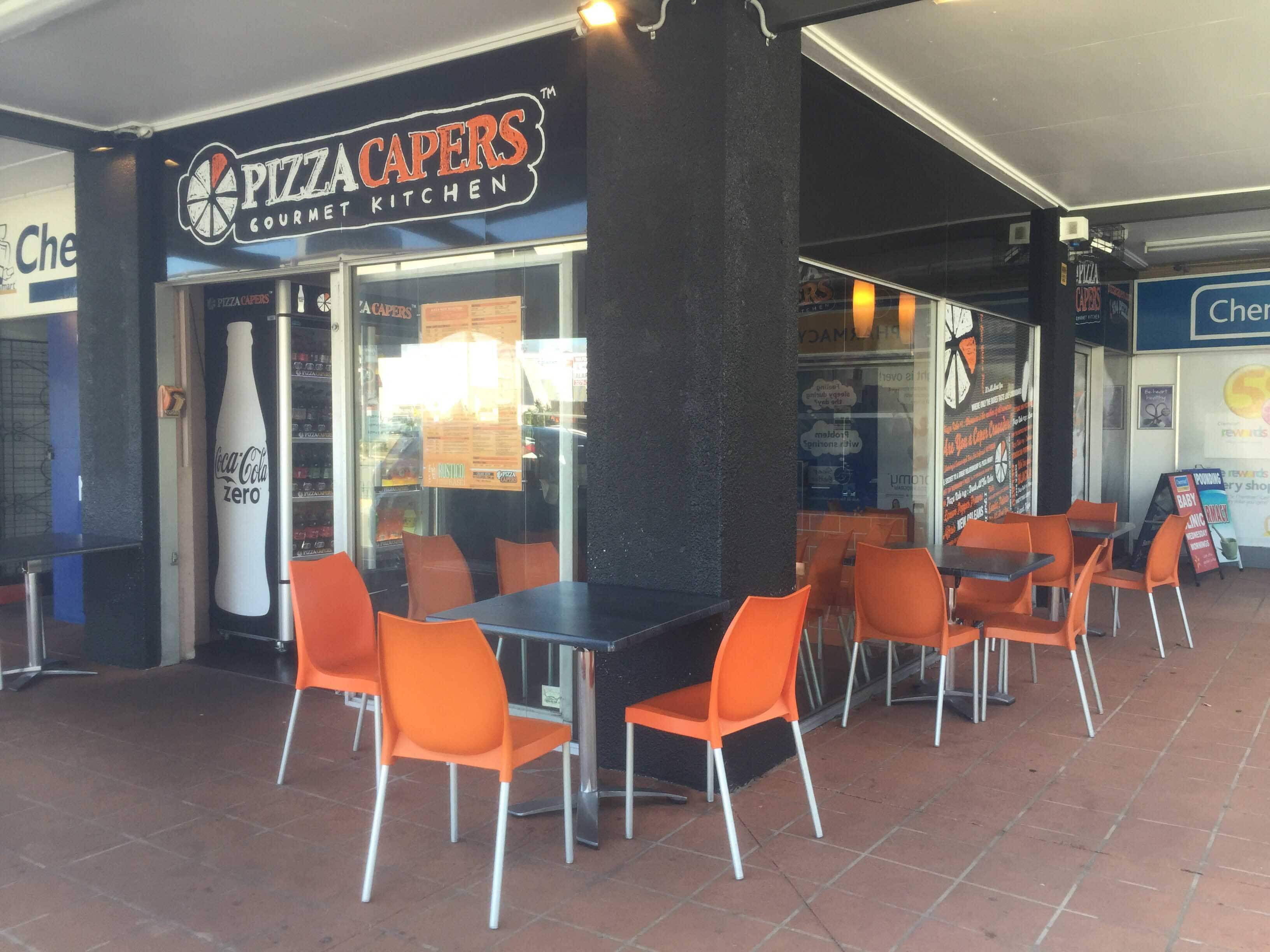 Pizza Capers Arana Hills Menu