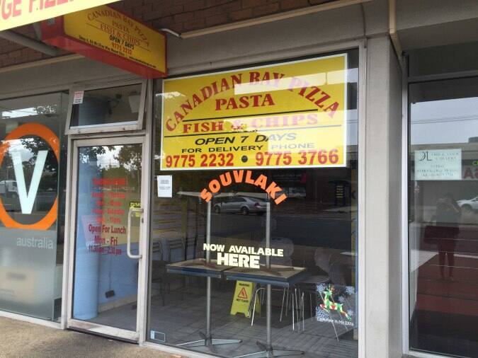 Canadian Bay Pizza, Pasta, Fish and Chips, Mt Eliza, Mornington