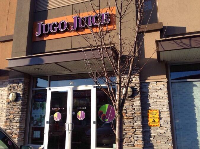 Jugo Juice Menu, Menu for Jugo Juice, South Surrey, Surrey Urbanspoon/Zomato
