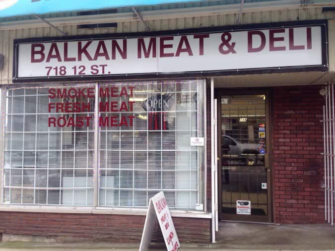 Balkan Meat & Deli Menu, Menu for Balkan Meat & Deli, New Westminster