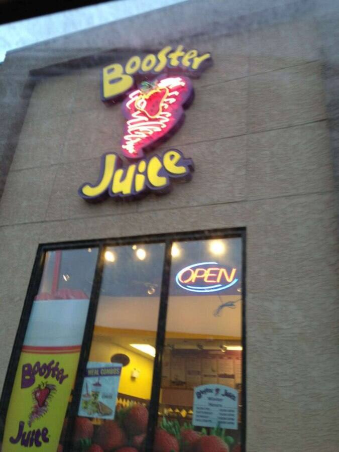 Booster Juice, St Albert, Edmonton Urbanspoon/Zomato