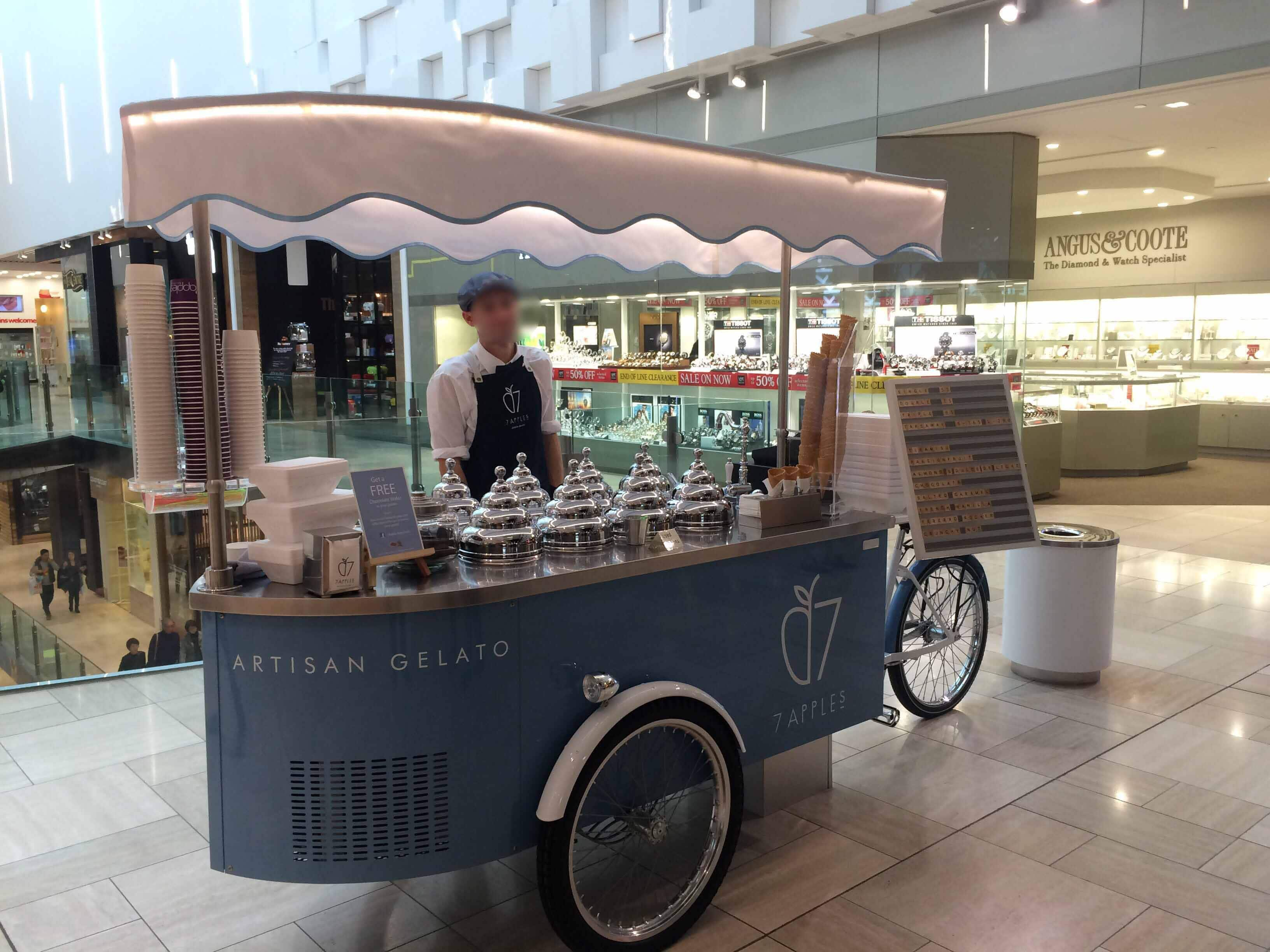 7 Apples Gelato, CBD, Melbourne