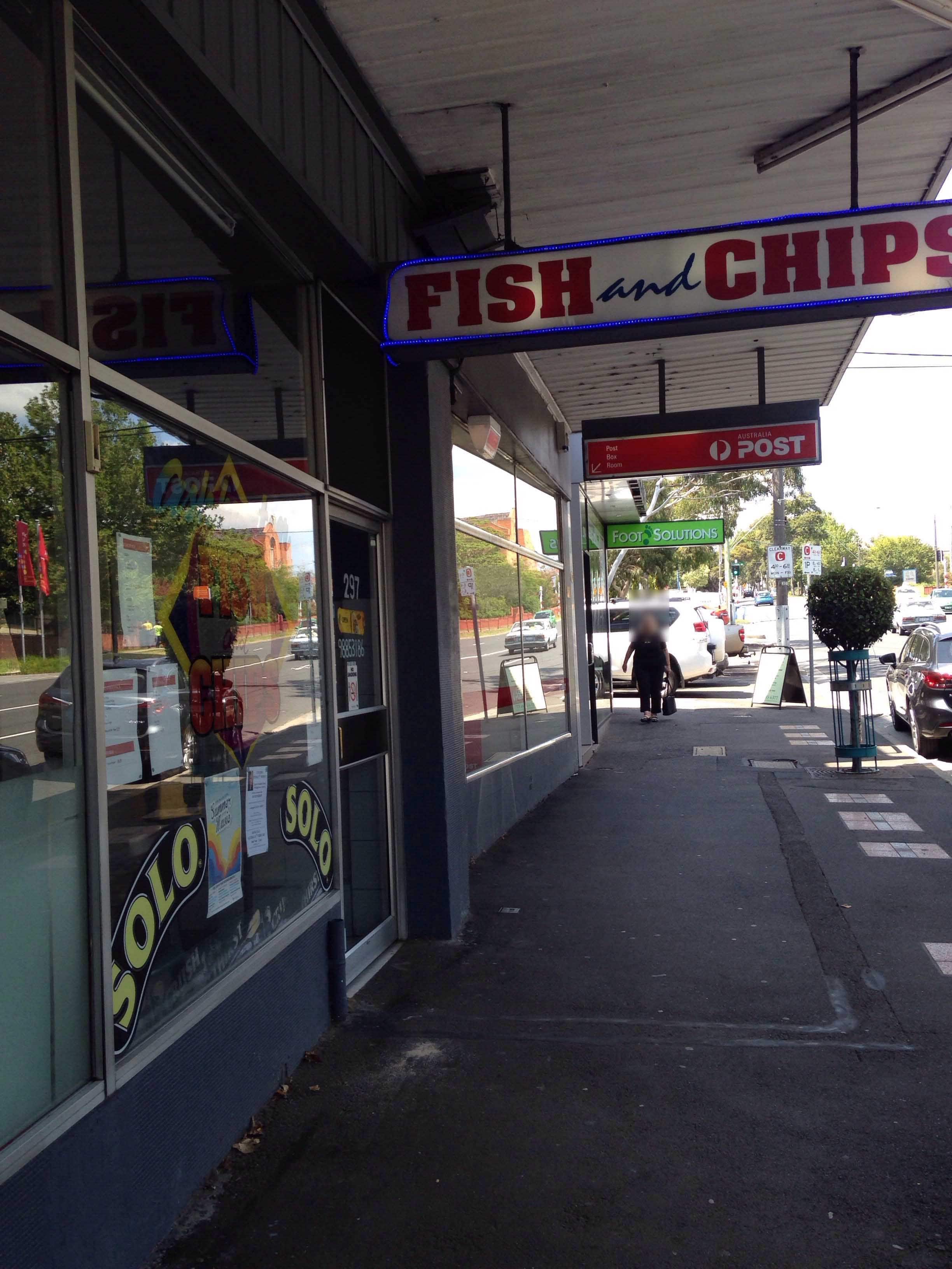 Menu of Ashburton Fish and Chips, Ashburton, Melbourne