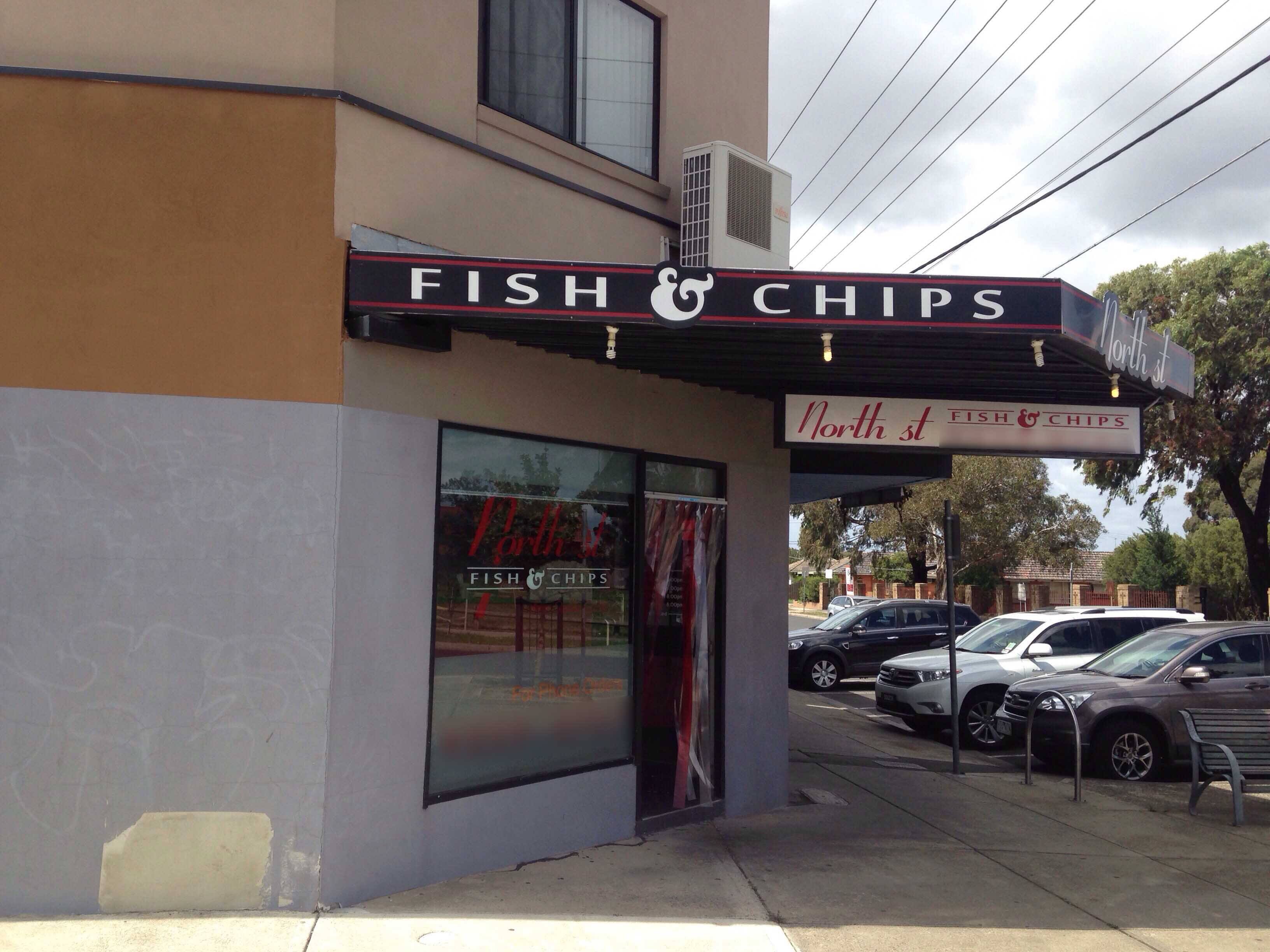 Menu of North Street Fish & Chips, Glenroy & Hadfield, Melbourne