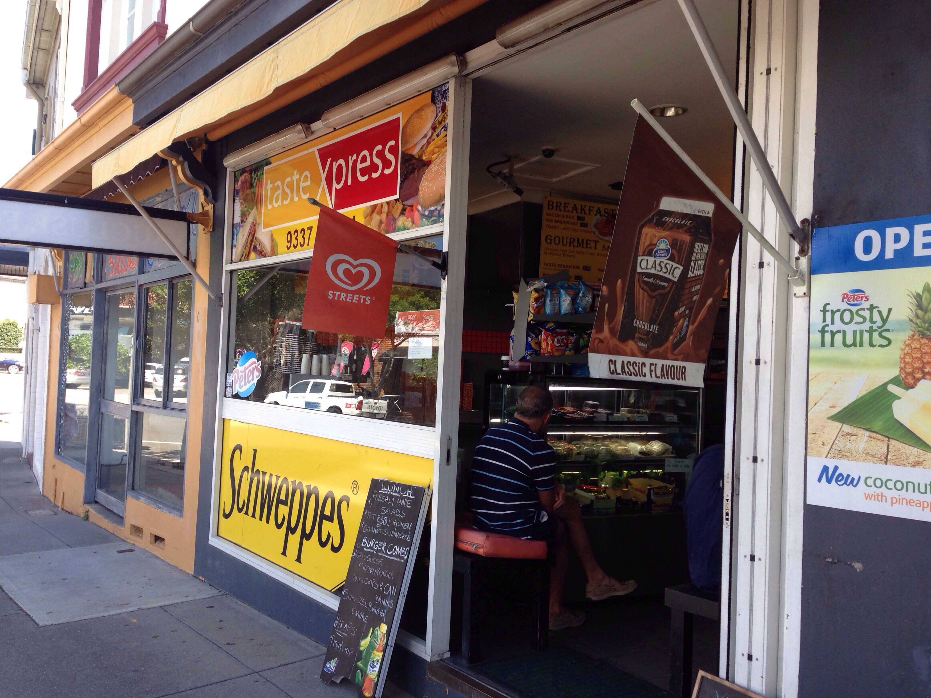 Menu of Taste Express, Vaucluse, Sydney