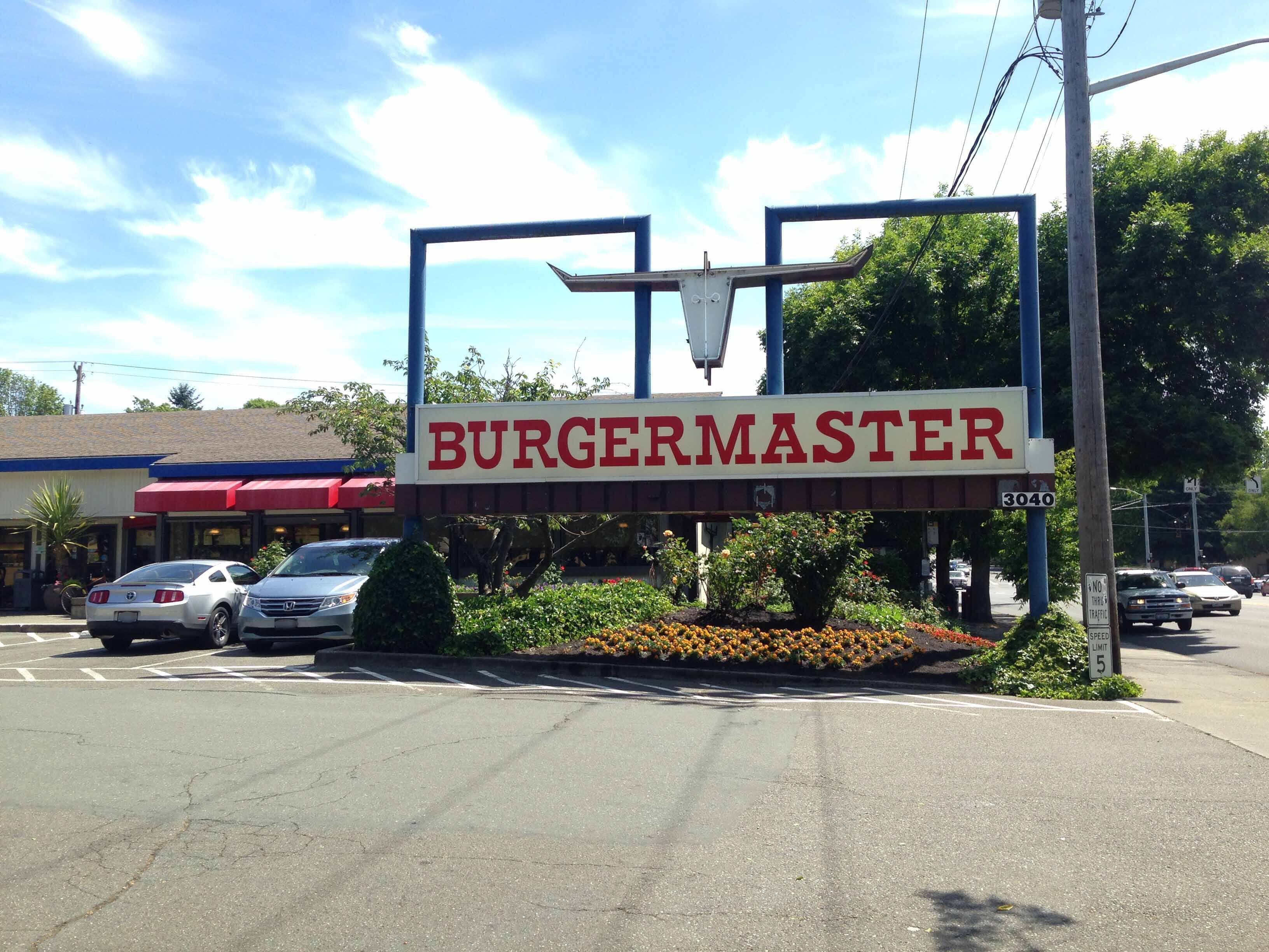 Menu of Burgermaster, University District, Seattle