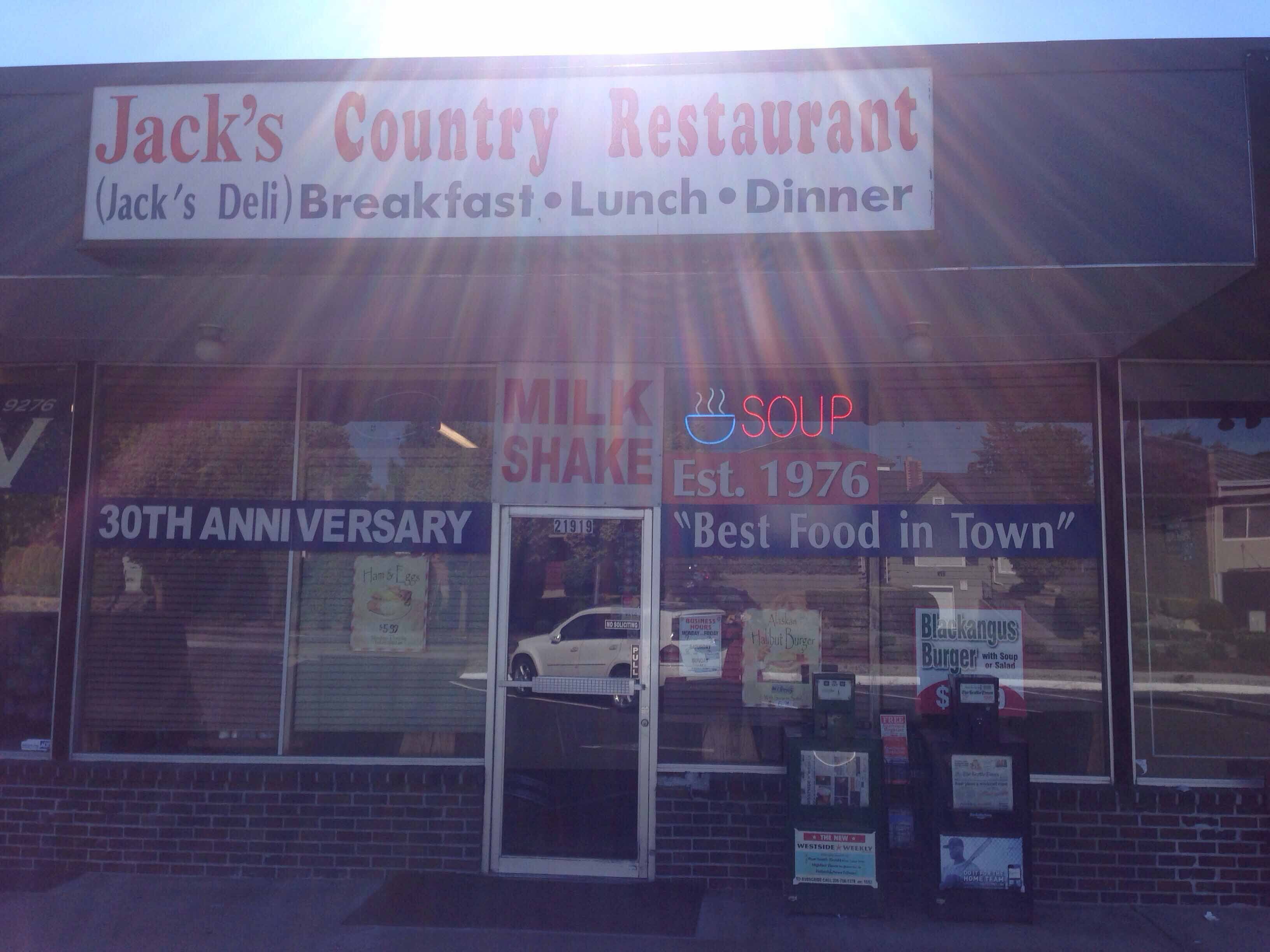 Jack's Country Restaurant, Des Moines, Des Moines