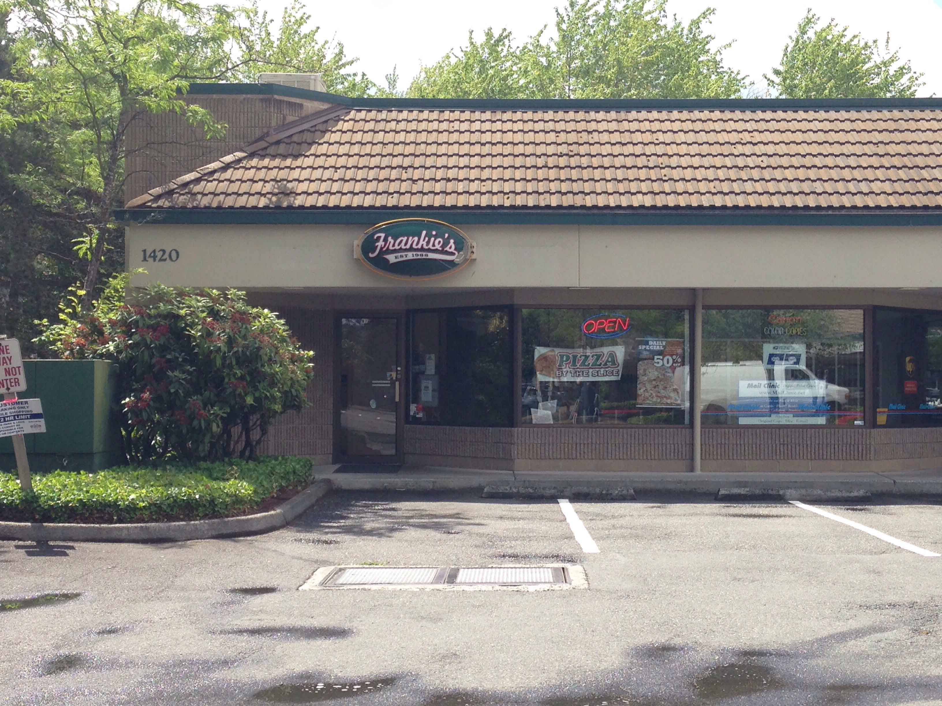 Menu of Frankie's Pizza, Issaquah, Issaquah