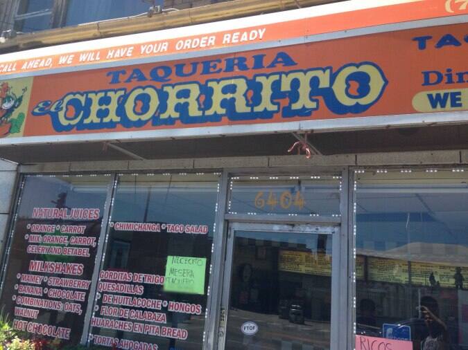 Taqueria El Chorrito Menu, Menu for Taqueria El Chorrito, Rogers Park