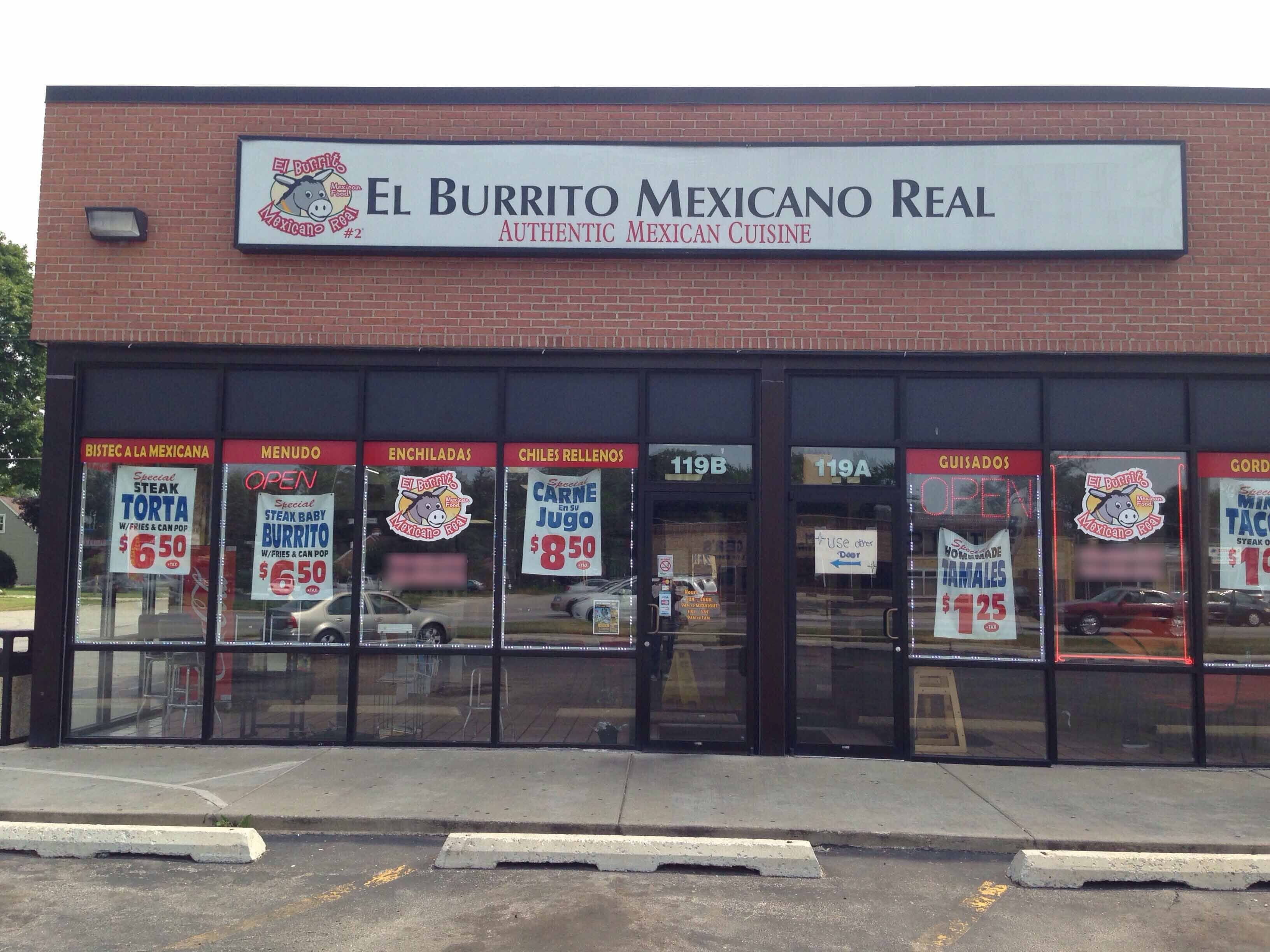 El Burrito Mexicano Real, Melrose Park, Chicago Zomato