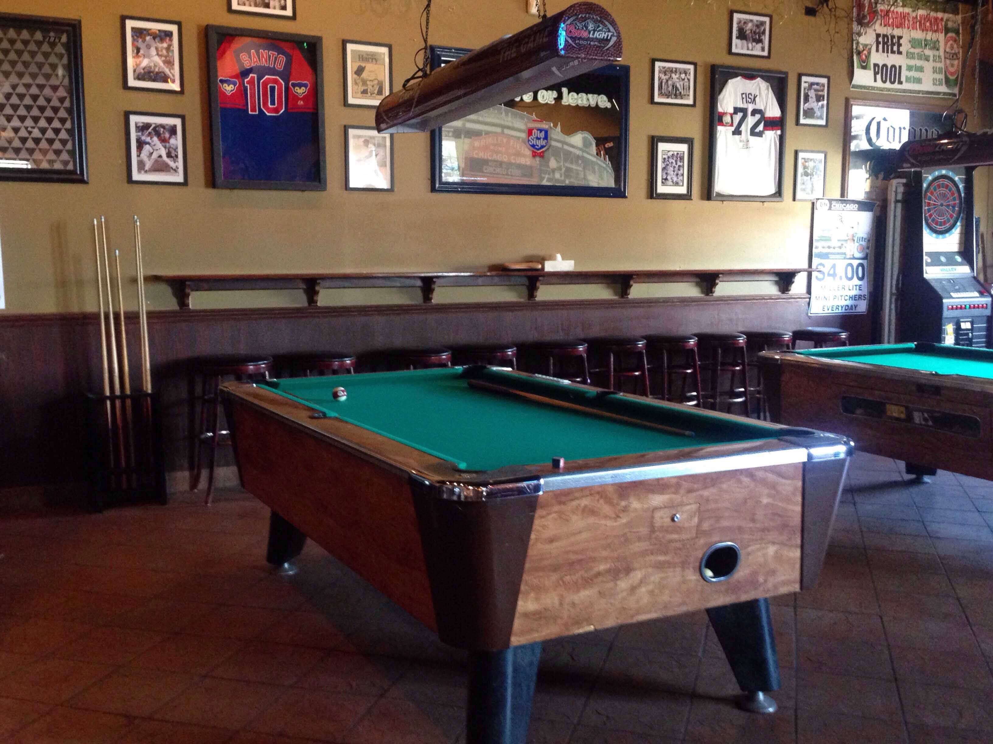 Menu of Kicker's Bar & Lounge, Schiller Park, Chicago