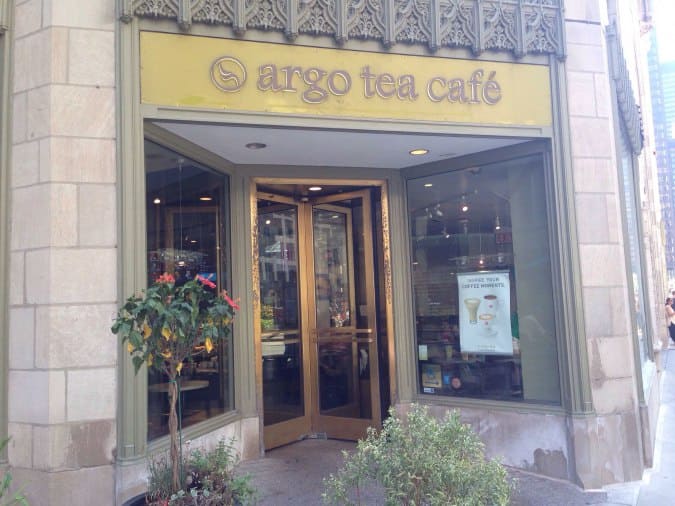 Argo Tea Menu, Menu for Argo Tea, Magnificent Mile, Chicago