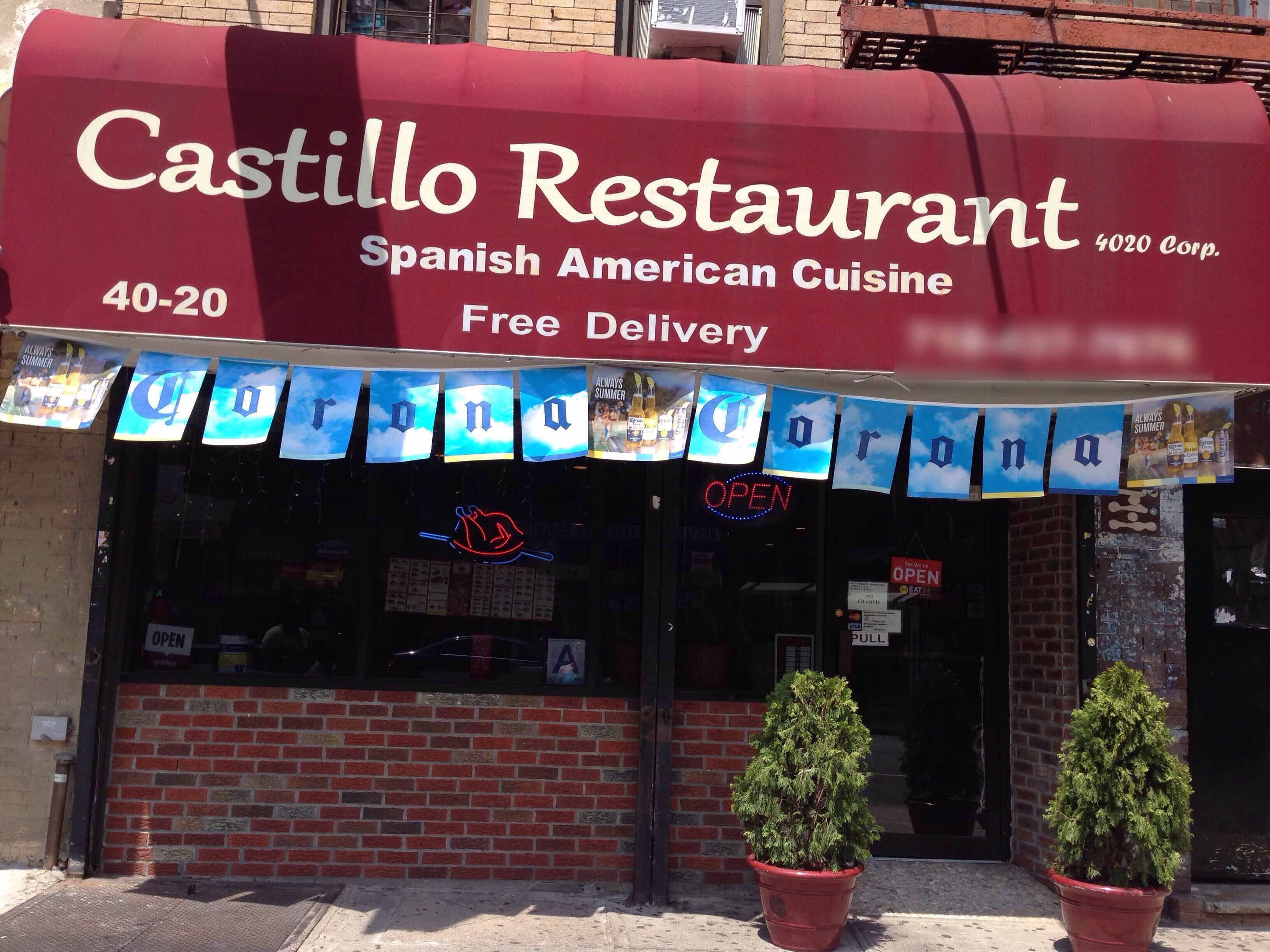 Castillo Restaurant Menu, Menu for Castillo Restaurant, Sunset Park, New York City