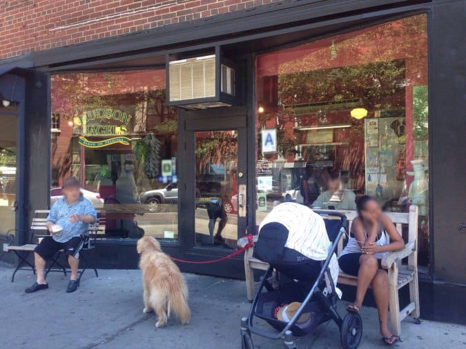 Hudson Bagels Menu, Menu for Hudson Bagels, Greenwich Village, New York
