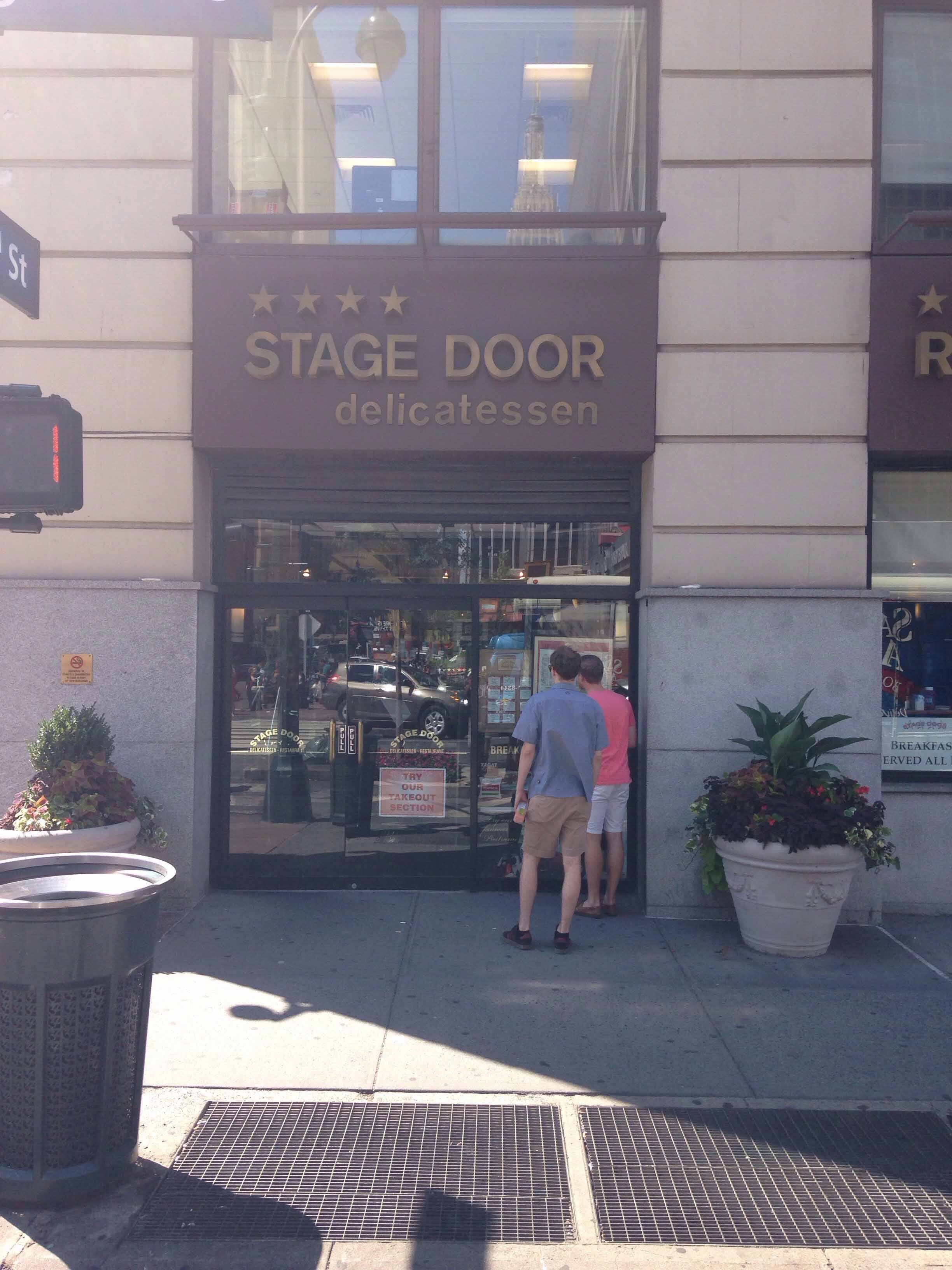 Stage Door Delicatessen New York New York City