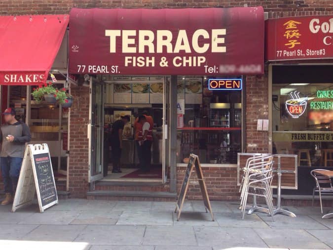 Terrace Fish & Chips, New York, New York City Urbanspoon/Zomato