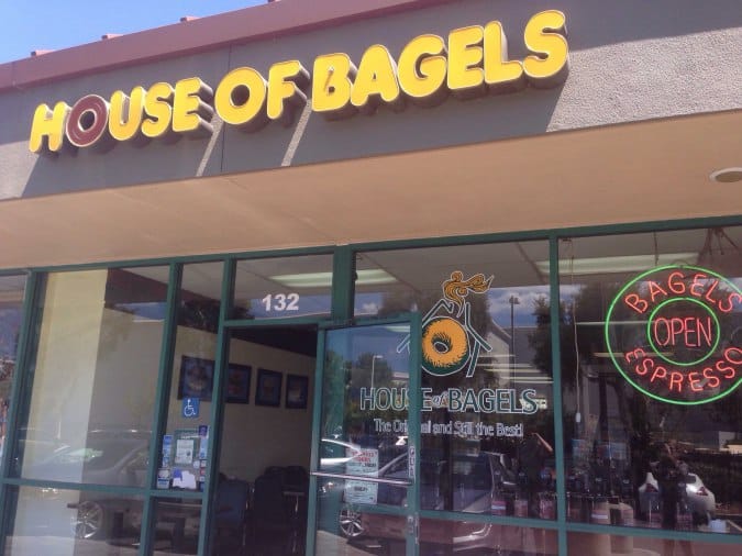House Of Bagels Menu, Menu for House Of Bagels, Santa Clara, Santa