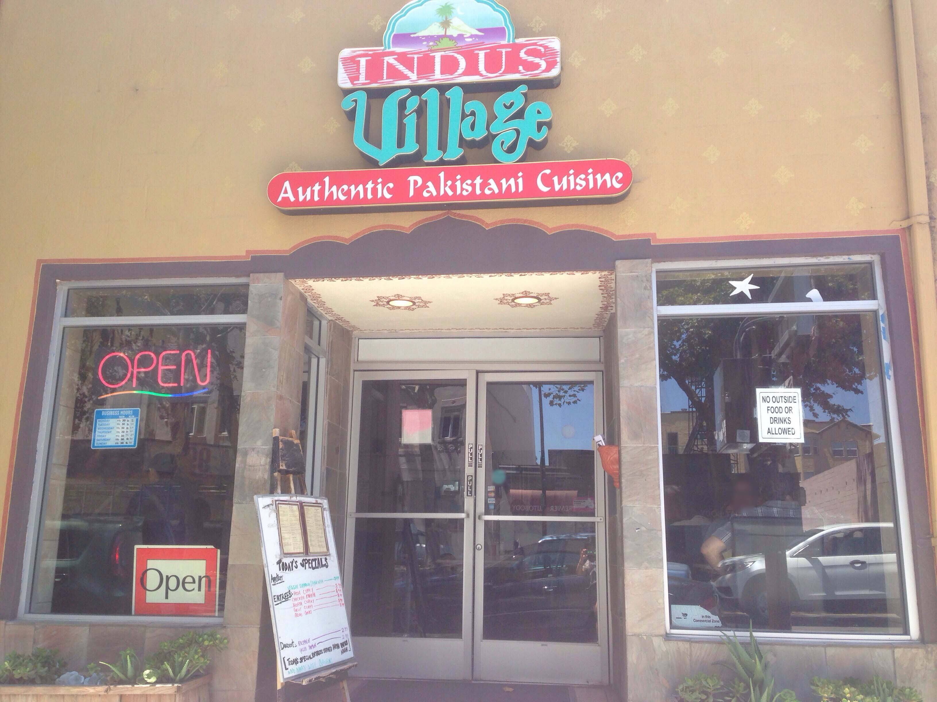 Menu of Indus Village, Berkeley, Berkeley