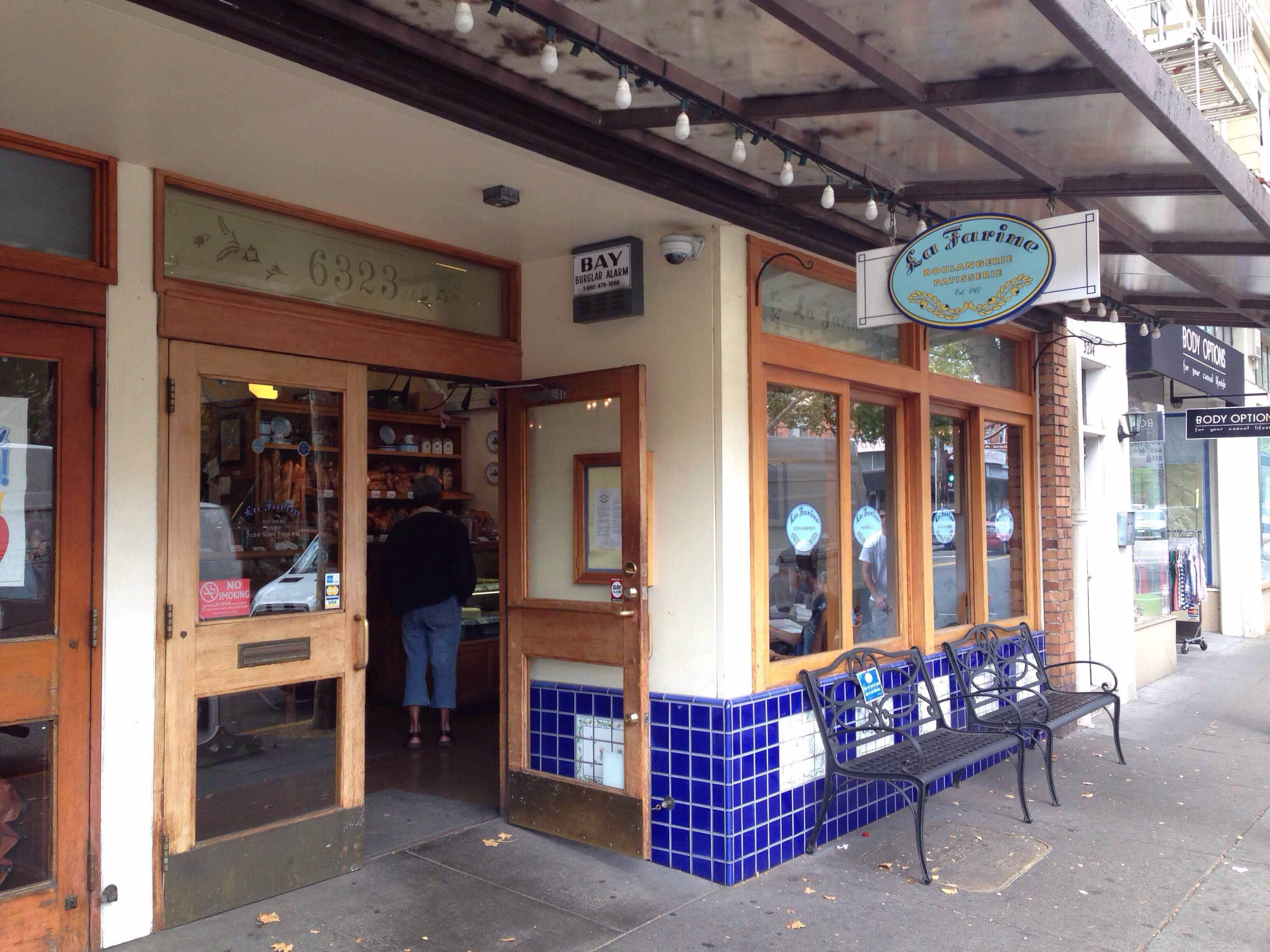 Menu of La Farine Bakery, Rockridge, Oakland