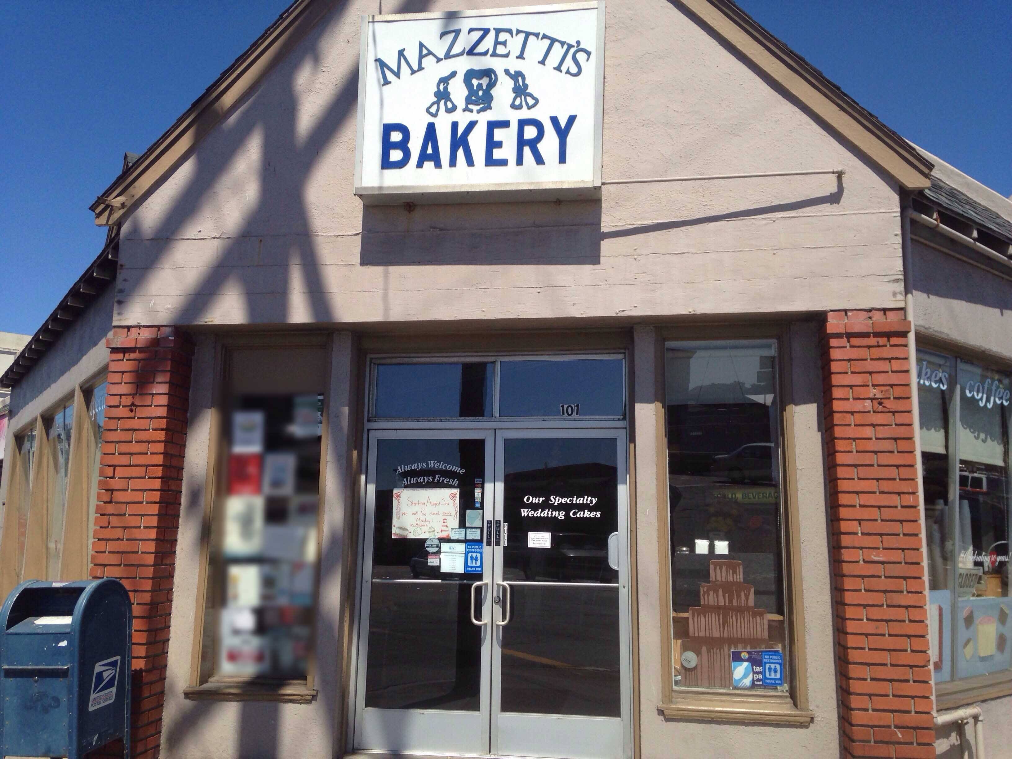 Mazzetti's Bakery, Pacifica, Pacifica Zomato