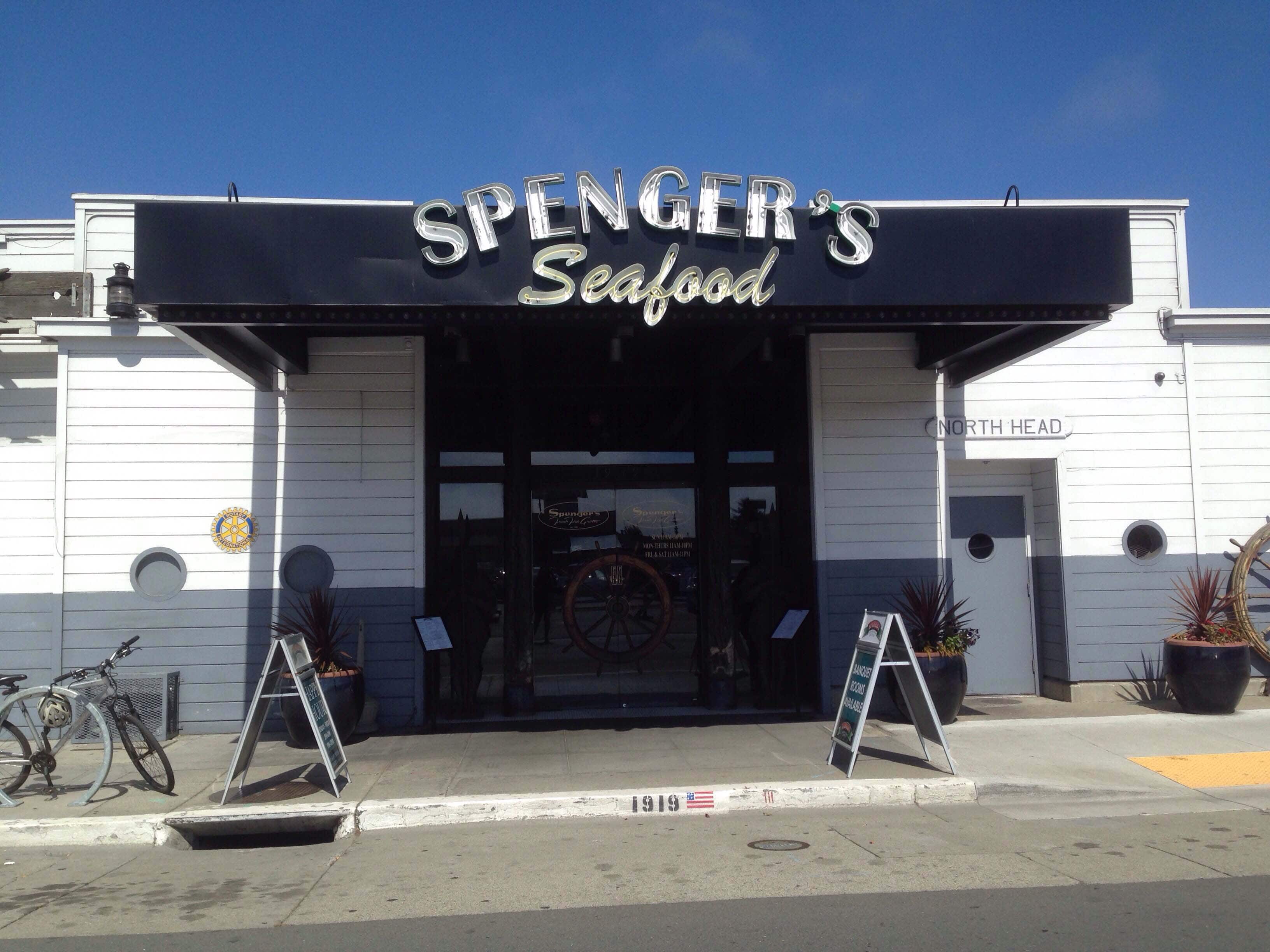 Menu of Spenger's Fresh Fish Grotto, Berkeley, Berkeley