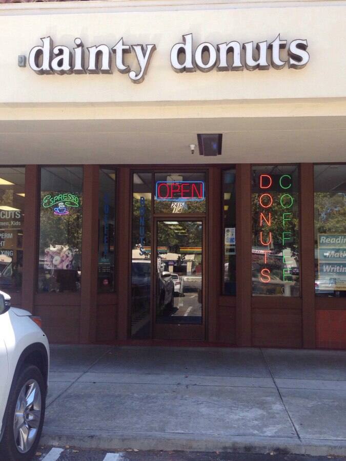 Dainty Donuts Menu, Menu for Dainty Donuts, San Ramon, San Ramon