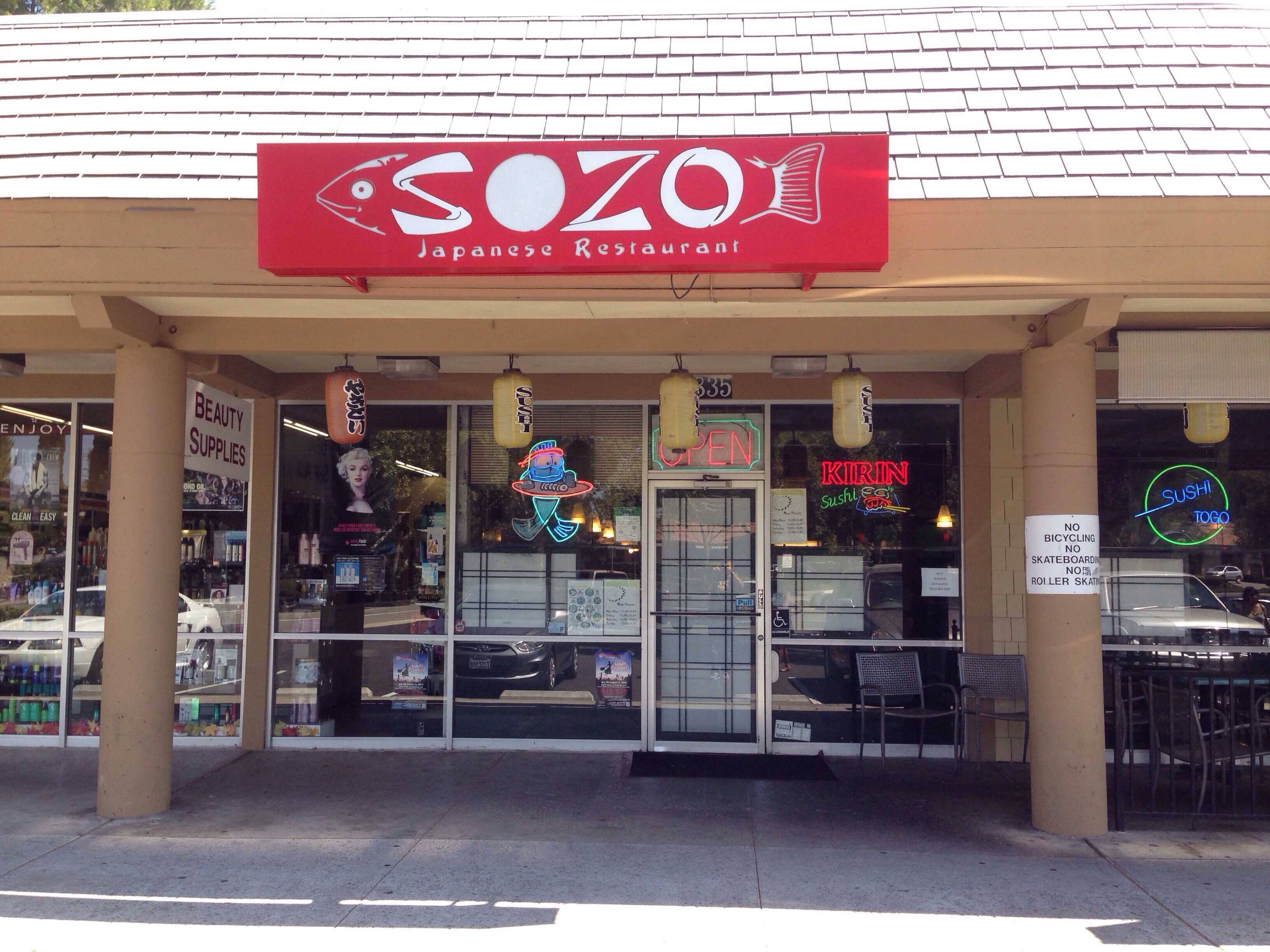 Sozo Sushi Restaurant Pleasanton Pleasanton Zomato